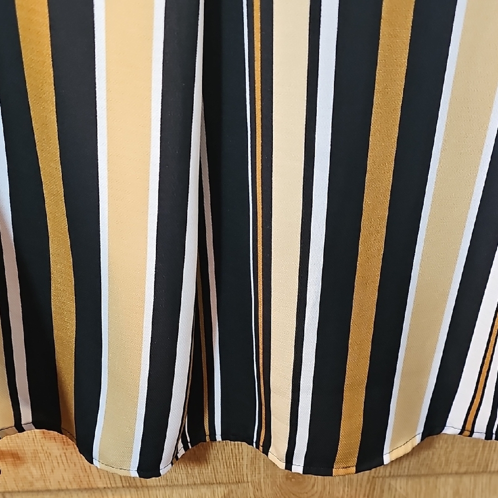 Ruby Rd. Multicolor Striped Button Down Shirt - Picture 6 of 8